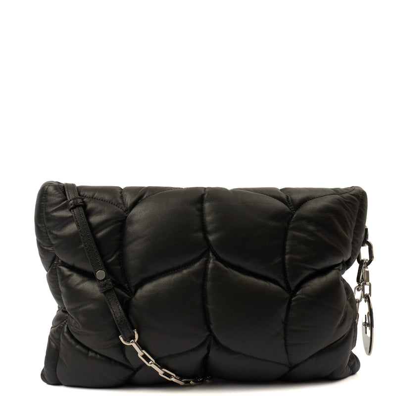 Picture of Mulberry Shoulder Bag Softie in Black, Calfskin Leather