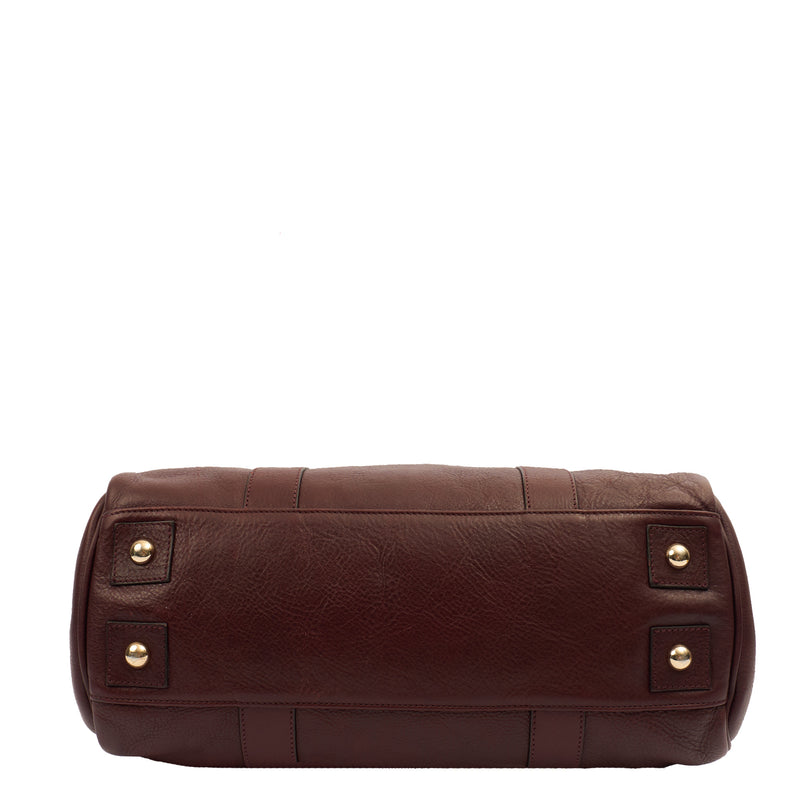 Picture of Mulberry Tote Bayswater Heritage in Red, Leather