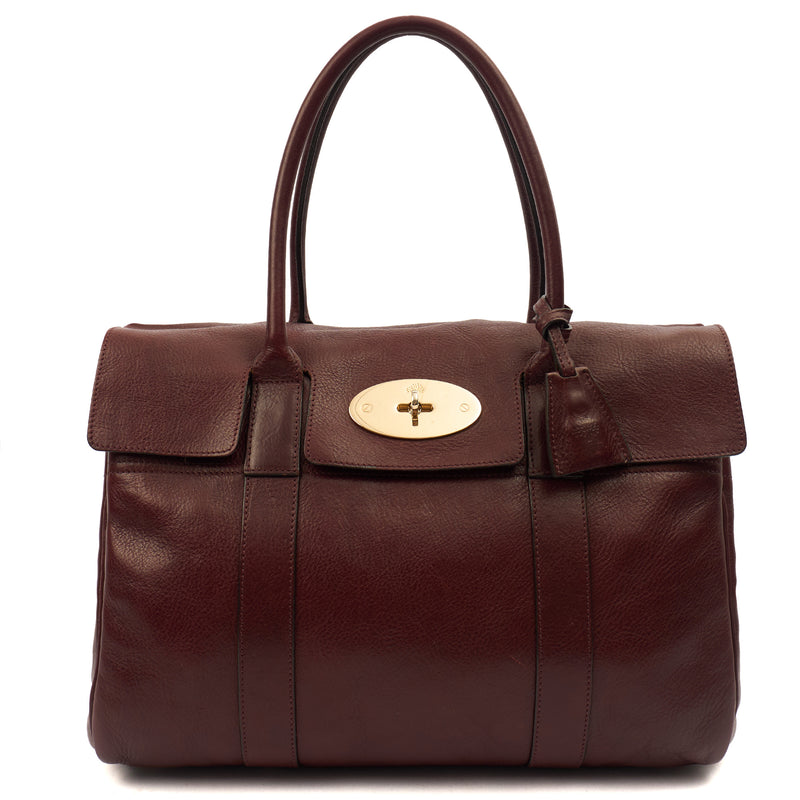 Picture of Mulberry Tote Bayswater Heritage in Red, Leather