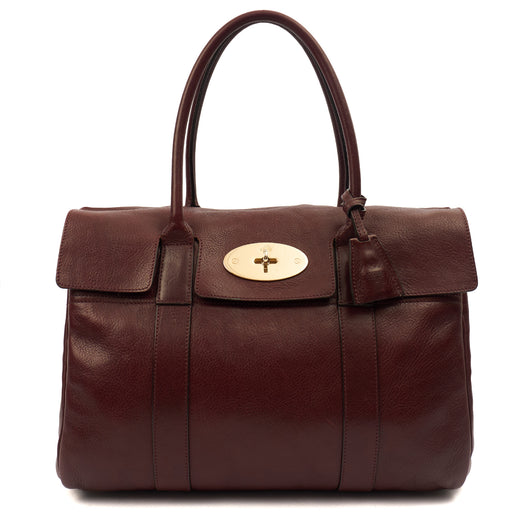 Picture of Mulberry Tote Bayswater Heritage in Red, Leather