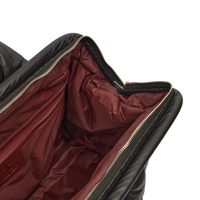Picture of Chanel Wheeled Coco Cocoon in Black, Fabric