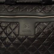 Picture of Chanel Wheeled Coco Cocoon in Black, Fabric