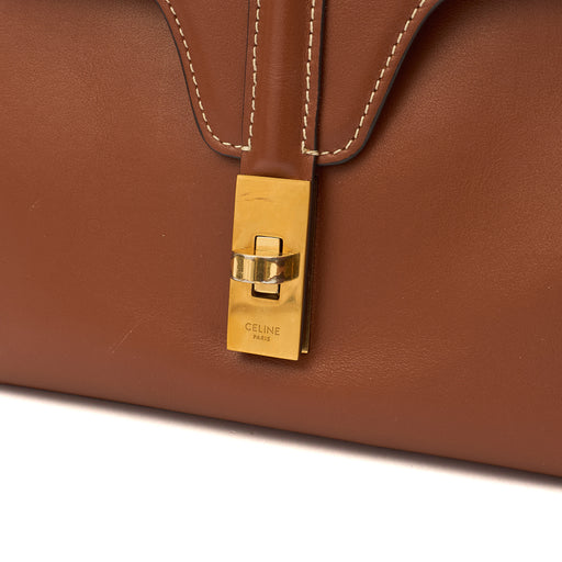 Picture of Celine Cross Body 16 - Teen in Brown, Leather