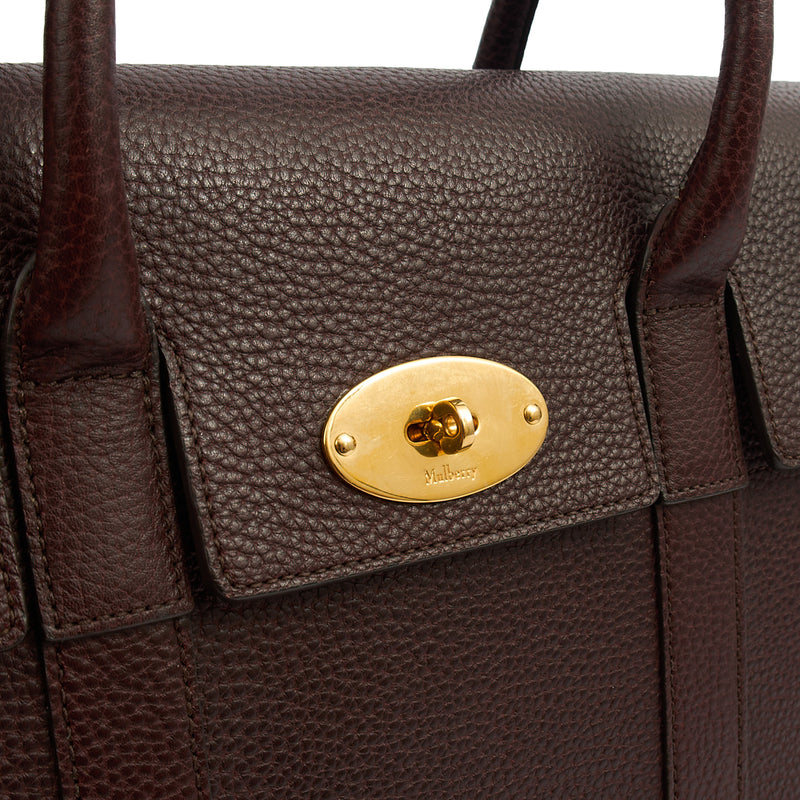Picture of Mulberry Tote Bayswater with Strap in Oxblood, Calfskin Leather
