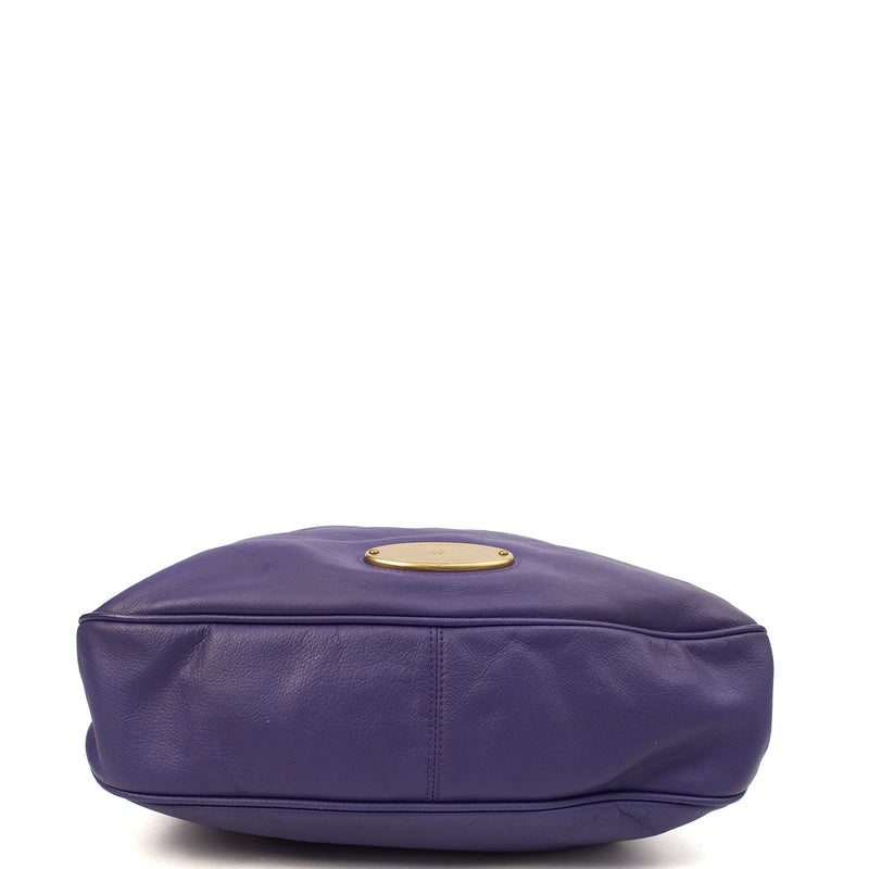 Picture of Mulberry Tote Mitzy Tote in Purple, Calfskin Leather