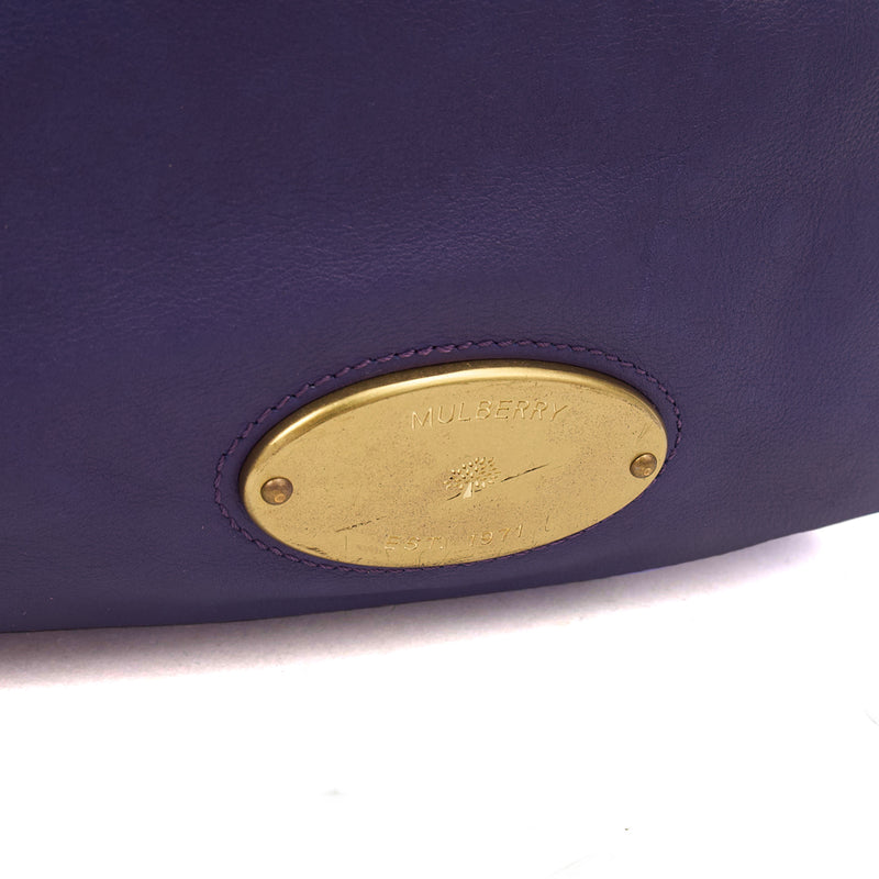 Picture of Mulberry Tote Mitzy Tote in Purple, Calfskin Leather