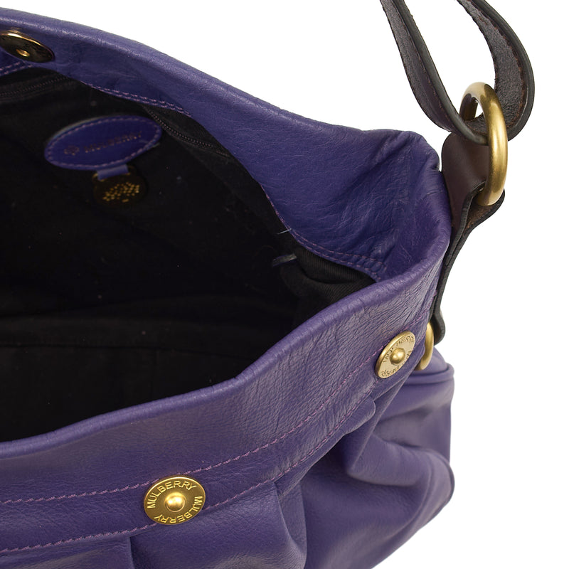 Picture of Mulberry Tote Mitzy Tote in Purple, Calfskin Leather