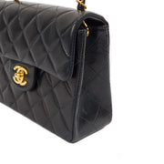 Picture of Chanel Cross Body Classic Single Flap - Mini in Navy, Lambskin Leather
