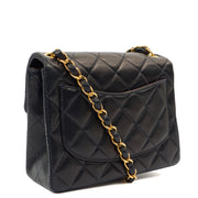 Picture of Chanel Cross Body Classic Single Flap - Mini in Navy, Lambskin Leather