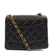 Picture of Chanel Cross Body Classic Single Flap - Mini in Navy, Lambskin Leather