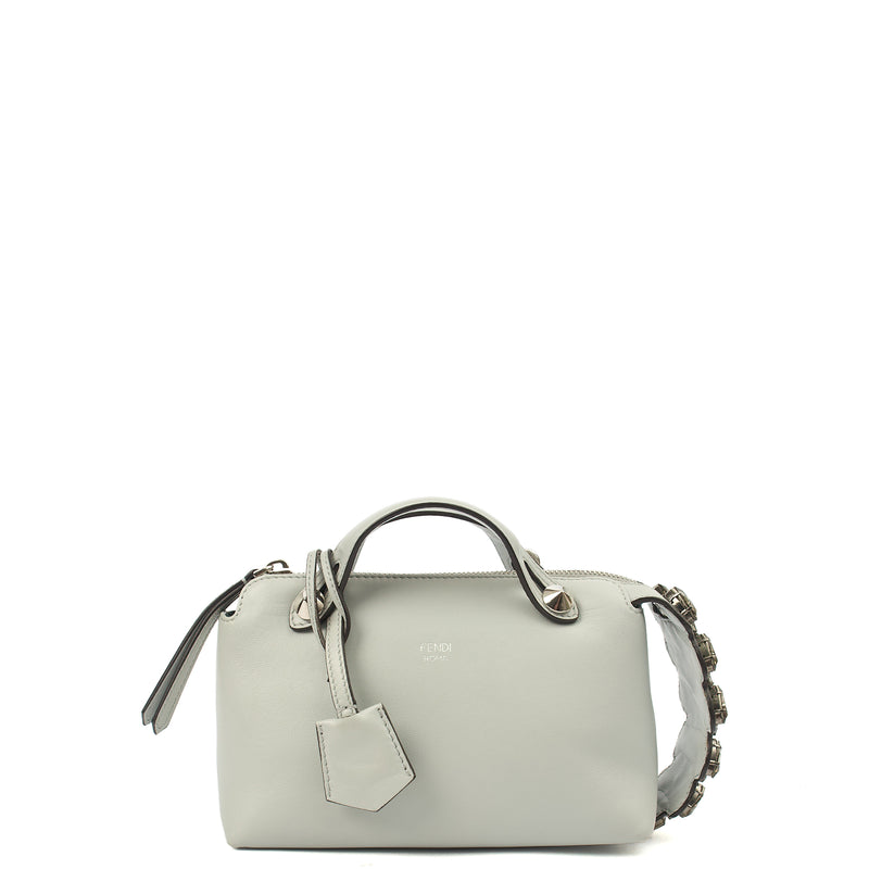 Picture of Fendi Cross Body By The Way - Mini in Grey, Leather