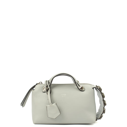 Picture of Fendi Cross Body By The Way - Mini in Grey, Leather