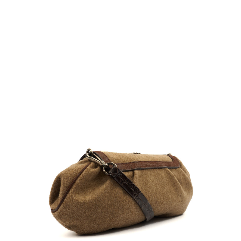 Picture of Prada Shoulder Bag Shoulder Bag in Neutral, Velvet