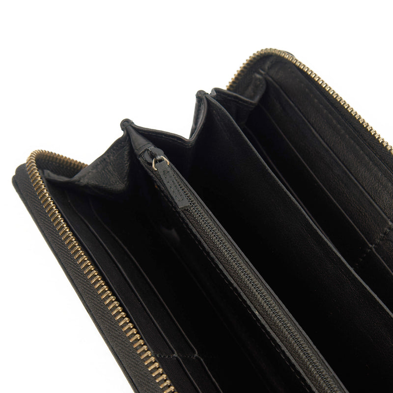 Picture of Gucci Wallet Guccissima Zip Around Wallet in GG Supreme, Leather