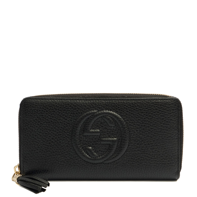 Picture of Gucci Wallet Soho Continental Wallet in Black, Leather