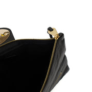 Picture of Mulberry Clutch Postman's Lock Clutch in Black, Calfskin Leather