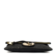 Picture of Mulberry Clutch Postman's Lock Clutch in Black, Calfskin Leather