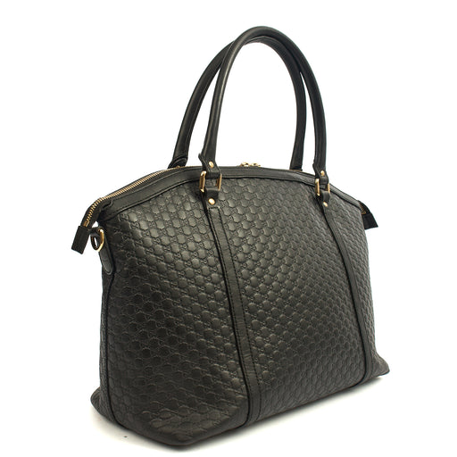 Picture of Gucci Cross Body Guccisima Tote in Black, Guccissima