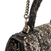 Picture of Balenciaga Top Handle Hourglass XS in Metallic, Other