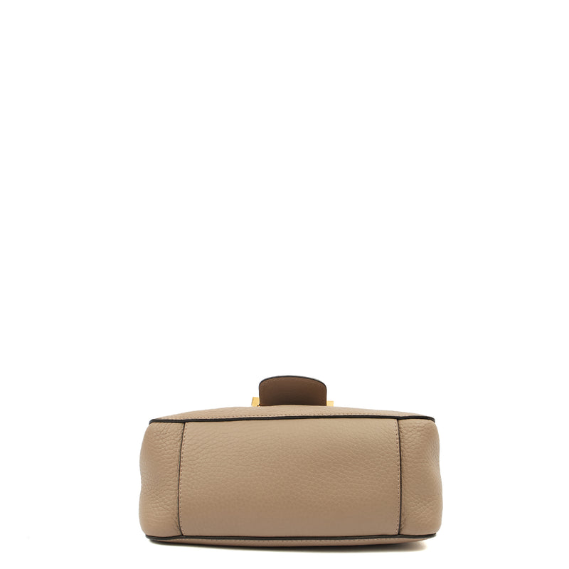 Picture of Mulberry Tote Keeley - Mini in Grey, Calfskin Leather