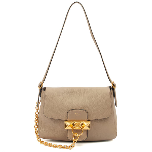 Picture of Mulberry Tote Keeley - Mini in Grey, Calfskin Leather