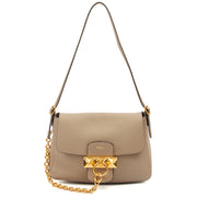 Picture of Mulberry Tote Keeley - Mini in Grey, Calfskin Leather