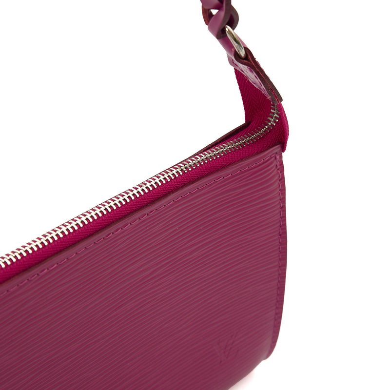 Picture of Louis Vuitton Shoulder Bag Pochette in Purple, Epi Leather