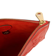 Picture of Mulberry Clutch Alexa Clutch in Red, Leather