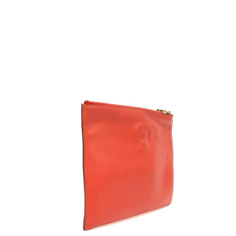 Picture of Mulberry Clutch Alexa Clutch in Red, Leather