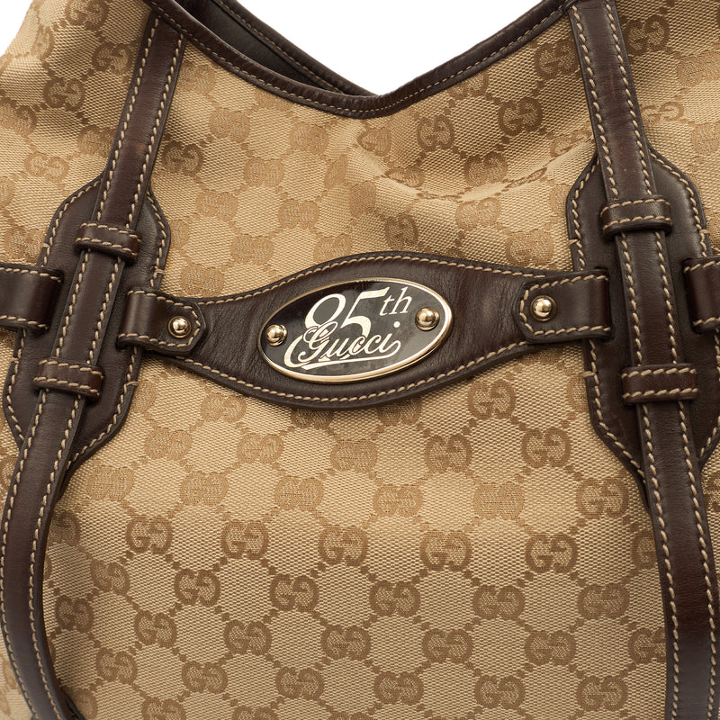 Picture of Gucci Tote Horsebit Hobo in Neutral, Fabric