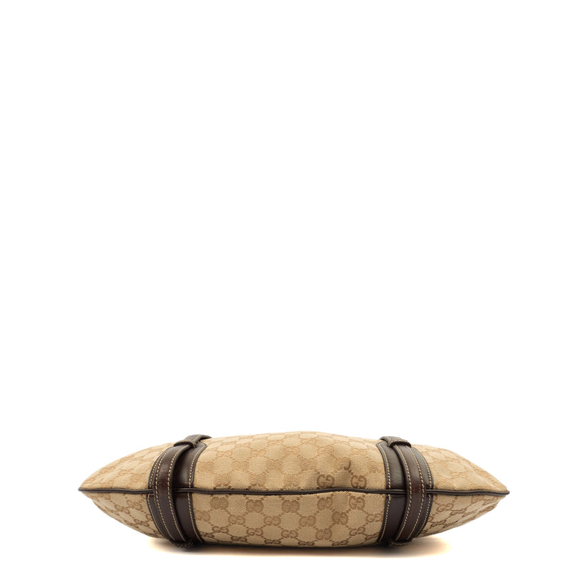 Picture of Gucci Tote Horsebit Hobo in Neutral, Fabric