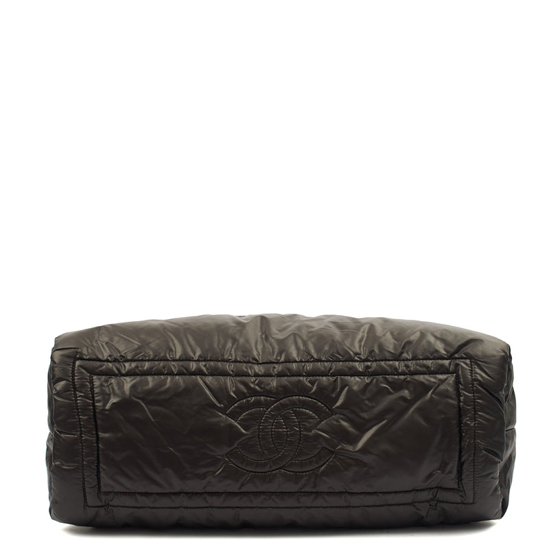 Picture of Chanel Tote Coco Cocoon in Black, Fabric