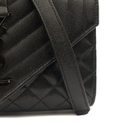 Picture of Saint Laurent Cross Body Envelope Wallet  - Small in Black, Leather