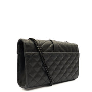 Picture of Saint Laurent Cross Body Envelope Wallet  - Small in Black, Leather