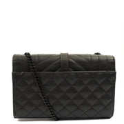 Picture of Saint Laurent Cross Body Envelope Wallet  - Small in Black, Leather