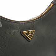 Picture of Prada Cross Body Re-Edition 2005 Saffiano in Black, Saffiano Leather