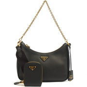 Picture of Prada Cross Body Re-Edition 2005 Saffiano in Black, Saffiano Leather