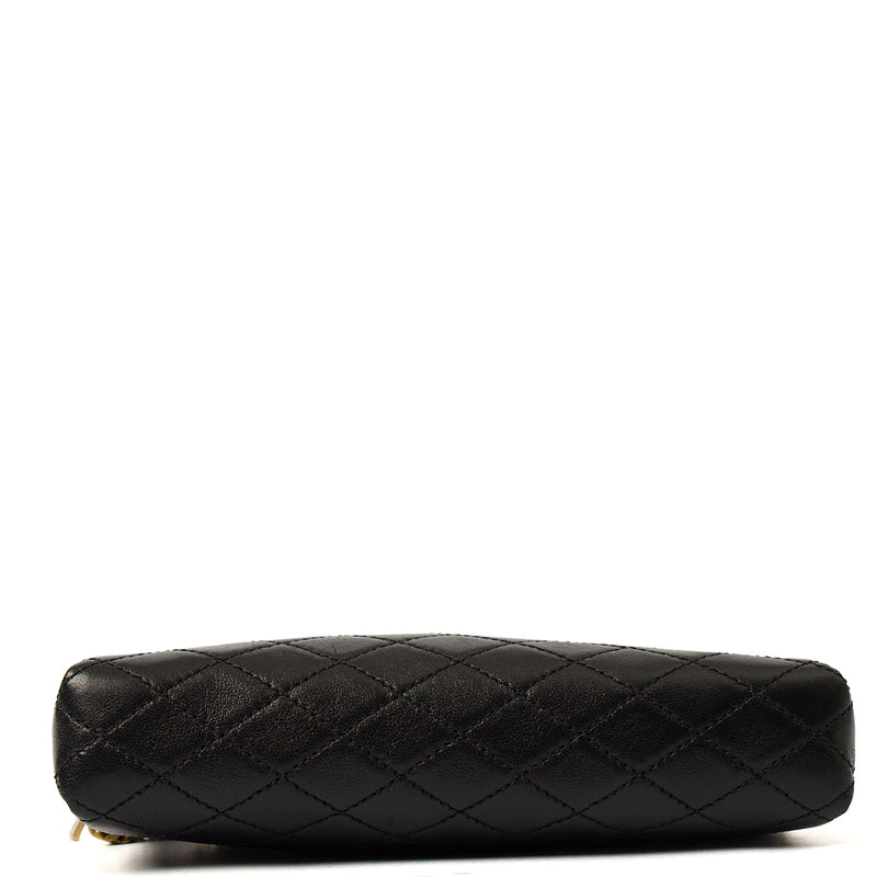 Picture of Saint Laurent Cross Body Gaby - Medium in Black, Leather