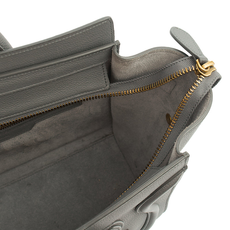 Picture of Celine Tote Luggage - Mini in Grey, Leather