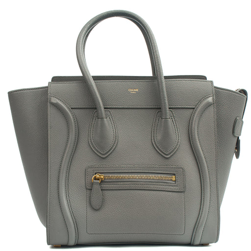 Picture of Celine Tote Luggage - Mini in Grey, Leather