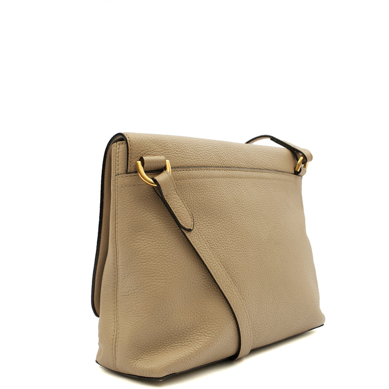 Picture of Mulberry Satchel Freya Satchel in Neutral, Leather