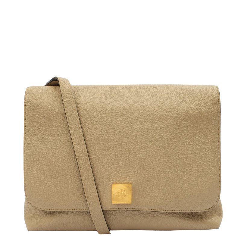 Picture of Mulberry Satchel Freya Satchel in Neutral, Leather