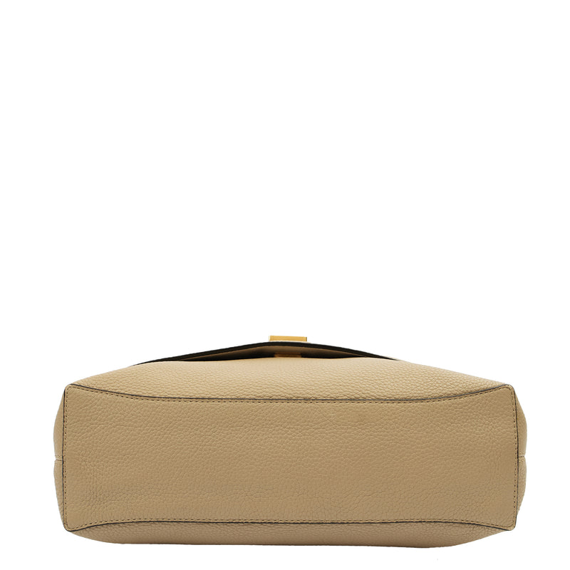 Picture of Mulberry Satchel Freya Satchel in Neutral, Leather