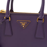Picture of Prada Tote Lux Tote - Nano in Purple, Saffiano Leather