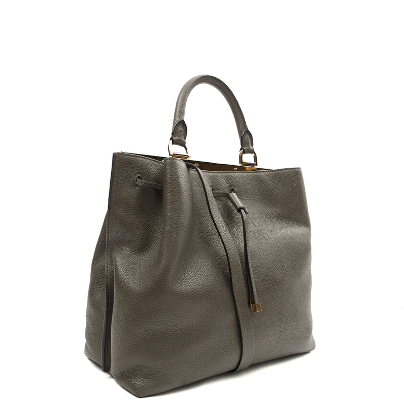 Picture of Mulberry Tote Kensington in Grey, Calfskin Leather