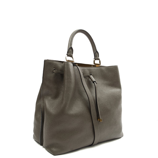 Picture of Mulberry Tote Kensington in Grey, Calfskin Leather