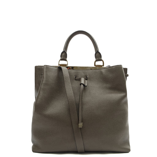 Picture of Mulberry Tote Kensington in Grey, Calfskin Leather