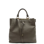 Picture of Mulberry Tote Kensington in Grey, Calfskin Leather