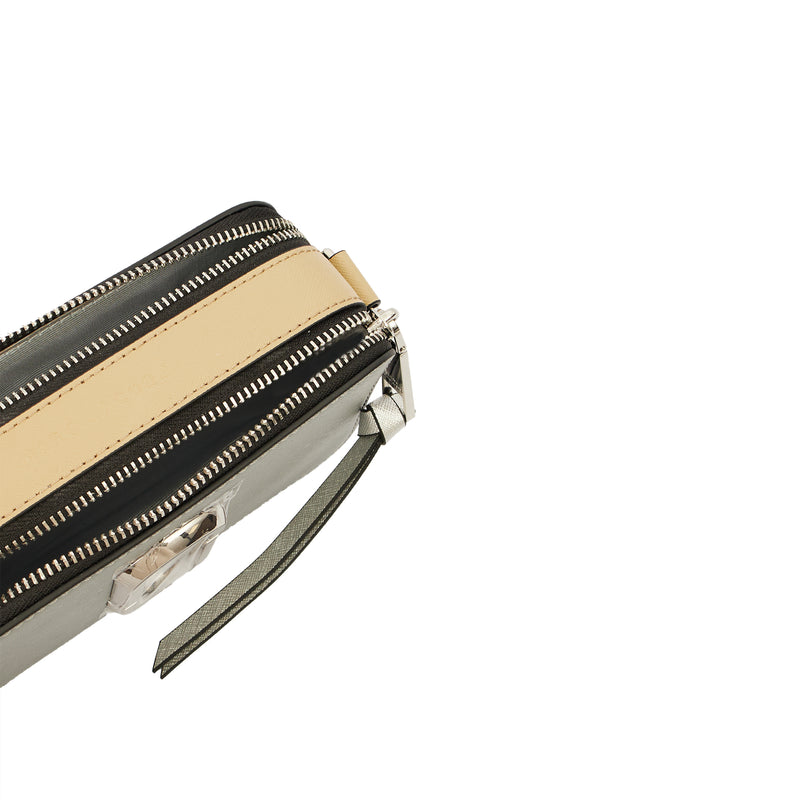 Picture of Marc Jacobs Cross Body Snapshot in Metallic, Leather