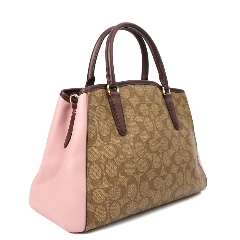 Picture of Coach Cross Body Lillie Carryall in Multi, Leather